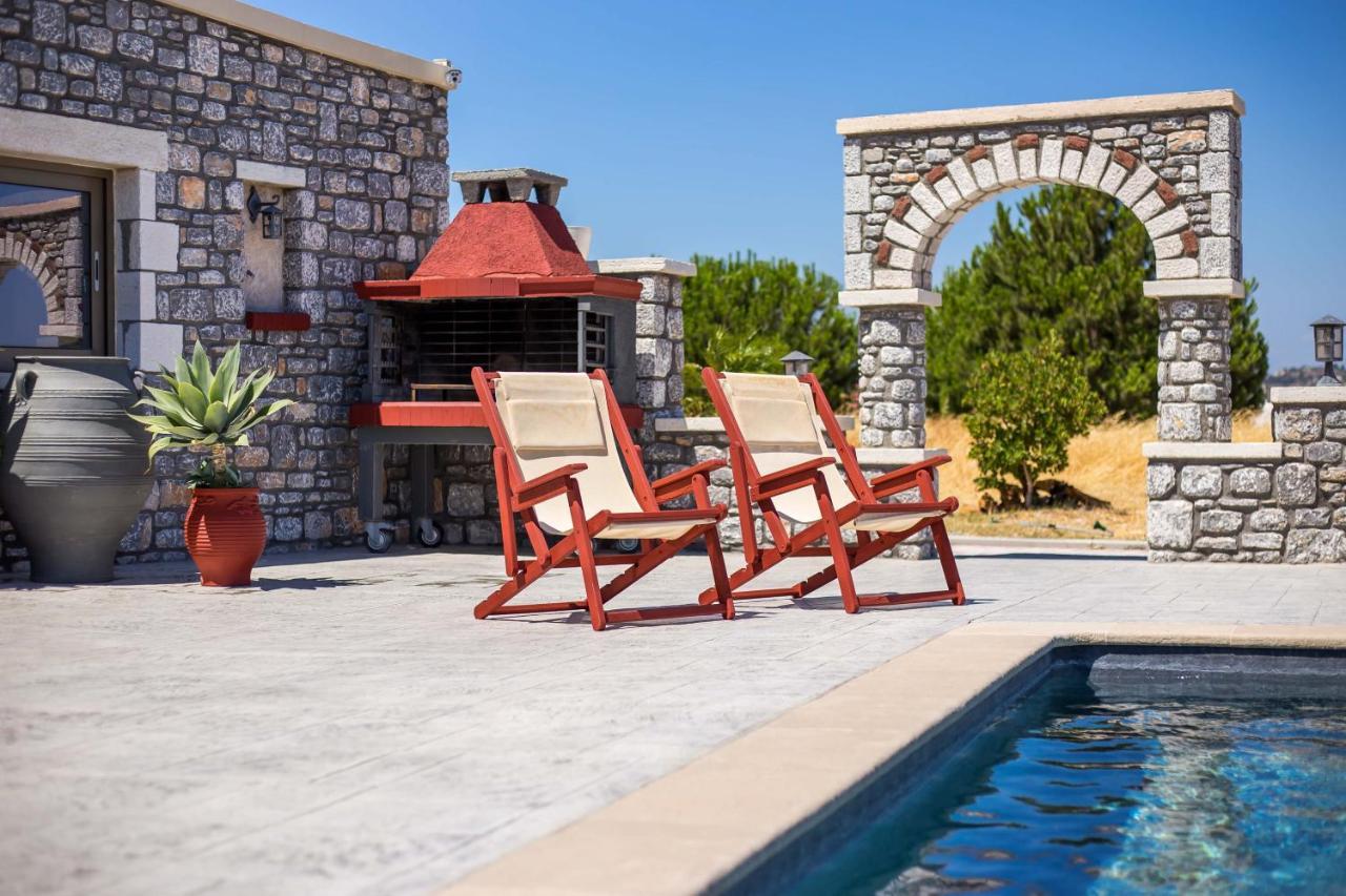Des & Coo Luxury Villa With Private Pool Faliraki Eksteriør billede